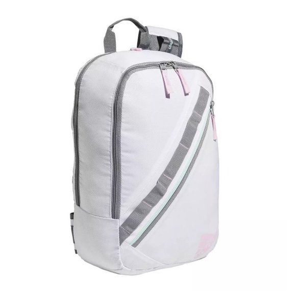 Adidas Prime Sling Backpack  - White/Gray/Orchid Fusion Purple Men‎ Women - Picture 1 of 7